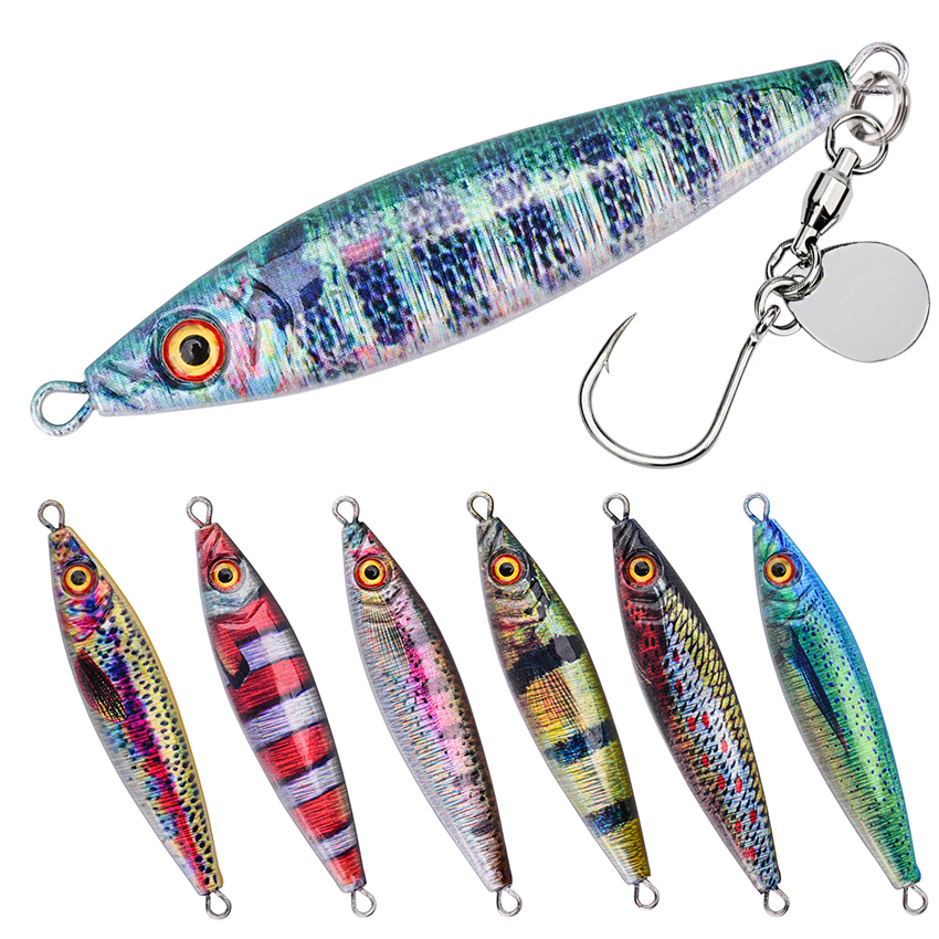 Fishing Lure Buzzbait - Metal Jig Lure With Spinning Blade