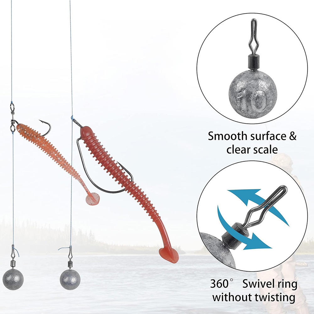 10Pcs Fishing Weight Lead 2.5G - Fishing Lure Popper 리뷰 및 가격