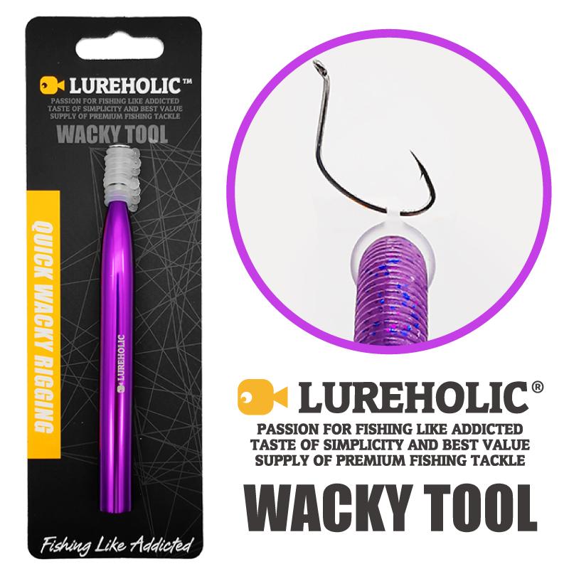 LUREHOLIC 8mm 12mm Wacky Tool  - Fishing Lure Kit 리뷰 및 가격
