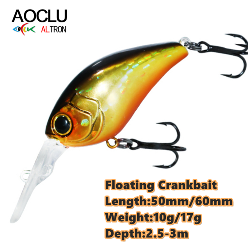 AOCLU Floating Minnow 50mm 10g - Fishing Lure Soft Plastic 리뷰 및 가격