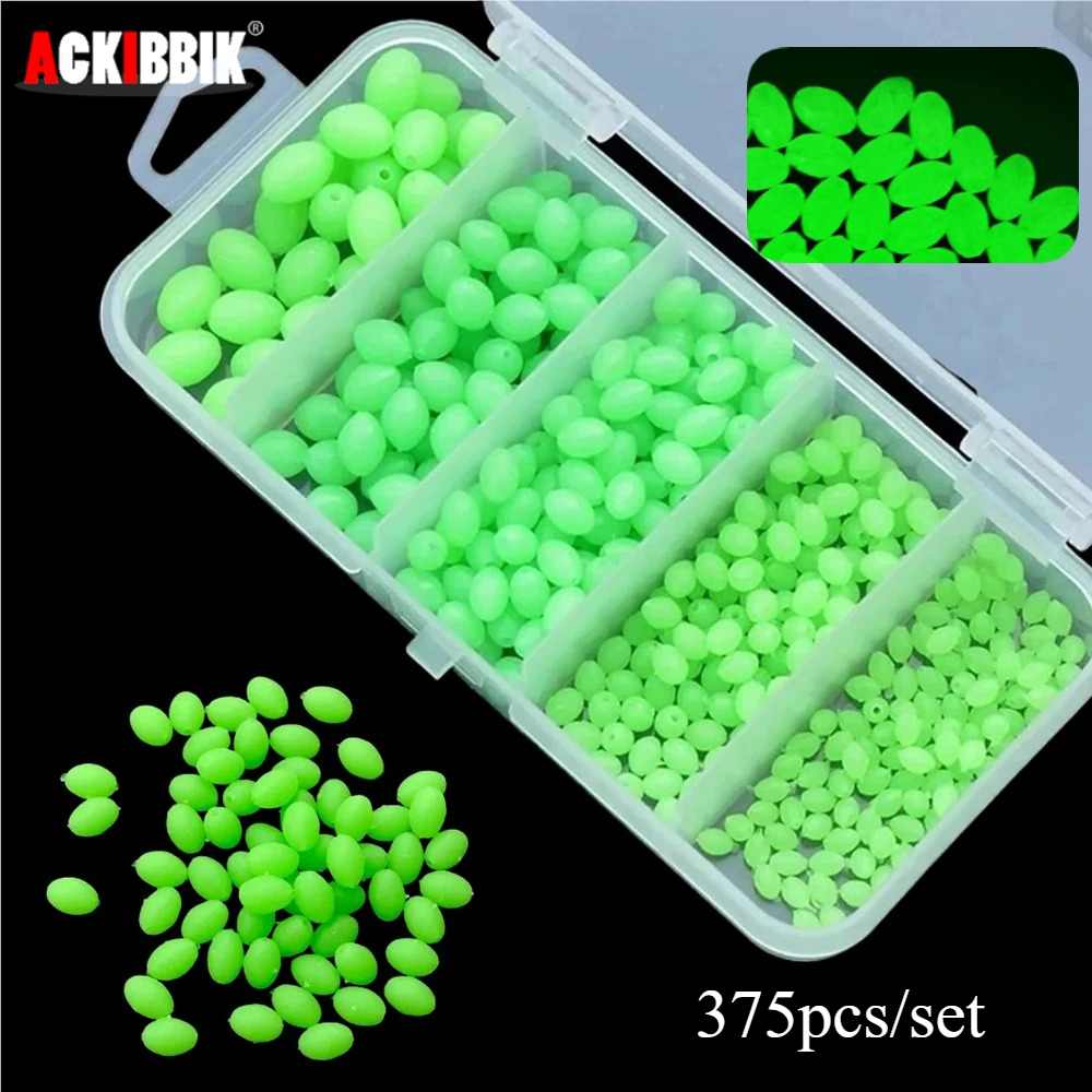 Ackibbik 375pcs/box Luminous F - Fishing Lure Box 리뷰 및 가격