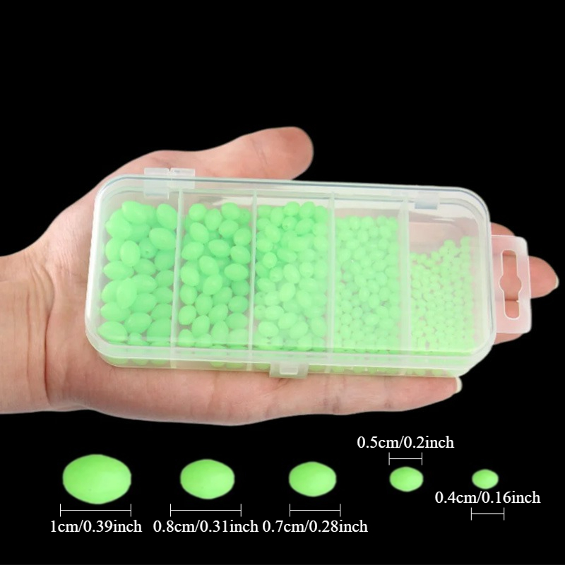 Ackibbik 375pcs/box Luminous F - Fishing Lure Box 리뷰 및 가격