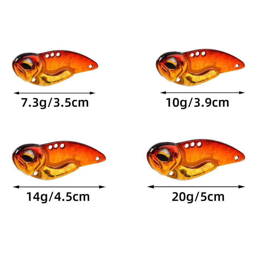 6pcs Metal VIB Fishing Lures 7 - Fishing Lure Blade Bait 리뷰 및 가격