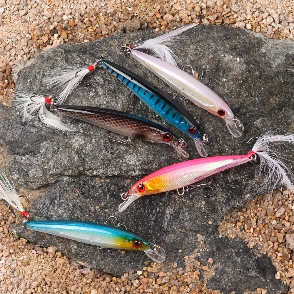 Laser 3D Eyes Bionic Minnow Fi - Fishing Lure Box 리뷰 및 가격