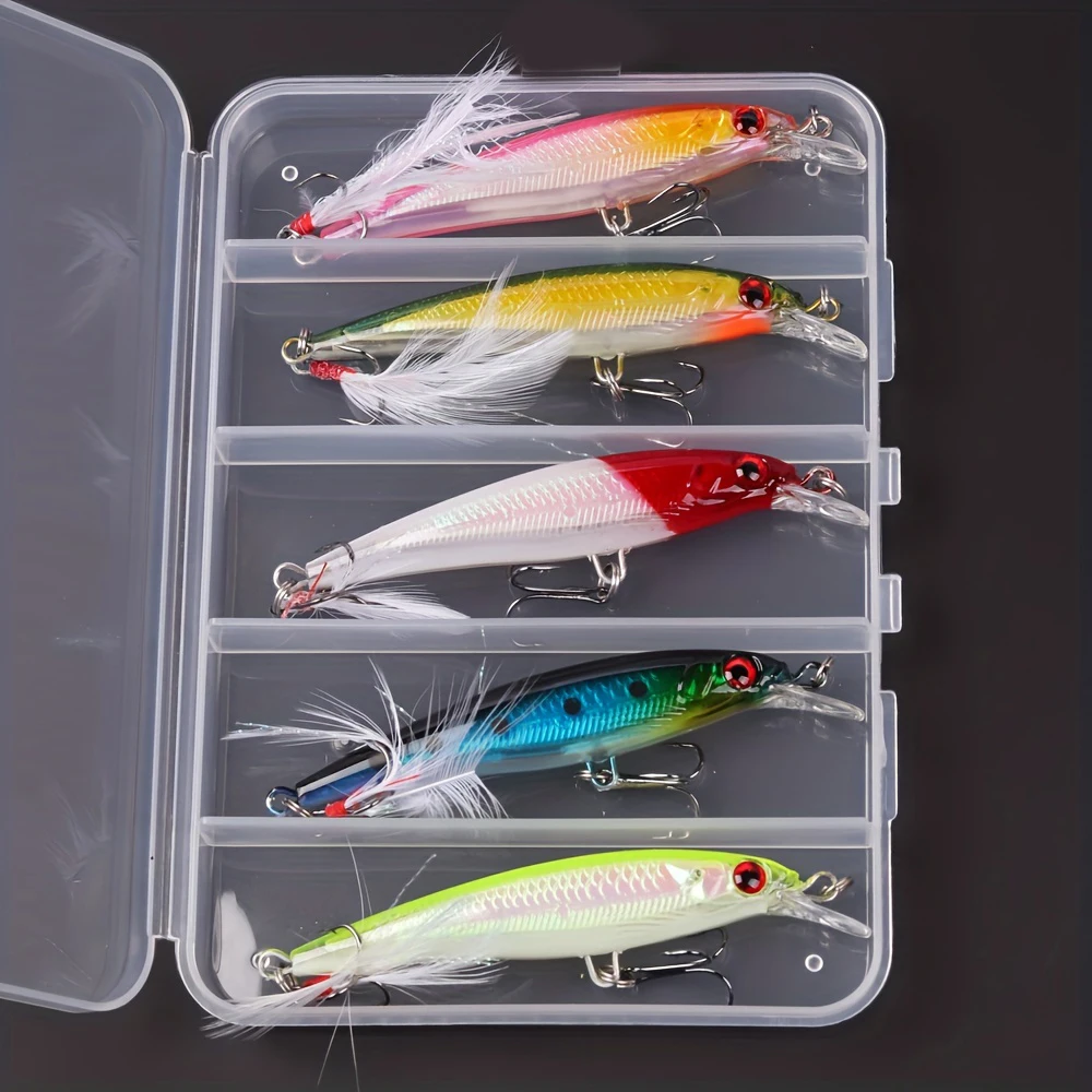 Laser 3D Eyes Bionic Minnow Fi - Fishing Lure Box 리뷰 및 가격