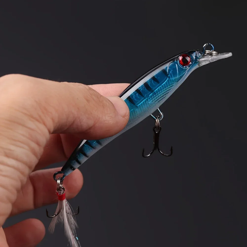Laser 3D Eyes Bionic Minnow Fi - Fishing Lure Box 리뷰 및 가격