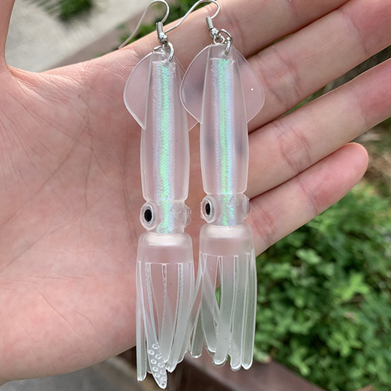 Noctilucence/Color Tube Squid  - Fishing Lure Soft Plastic 리뷰 및 가격
