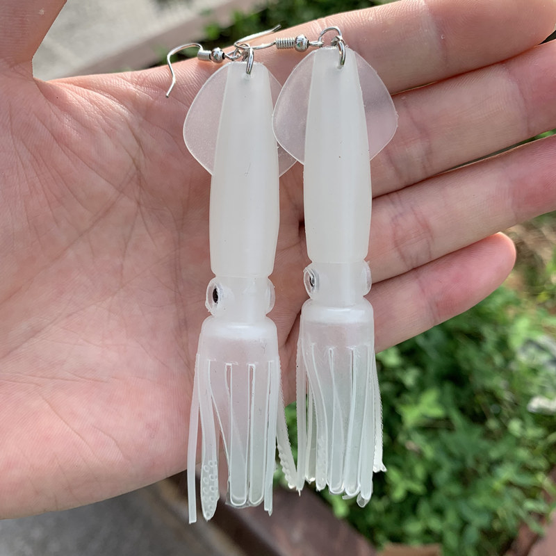 Noctilucence/Color Tube Squid  - Fishing Lure Soft Plastic 리뷰 및 가격