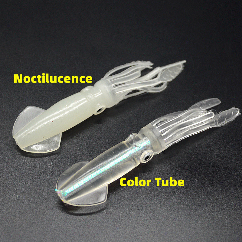 Noctilucence/Color Tube Squid  - Fishing Lure Soft Plastic 리뷰 및 가격