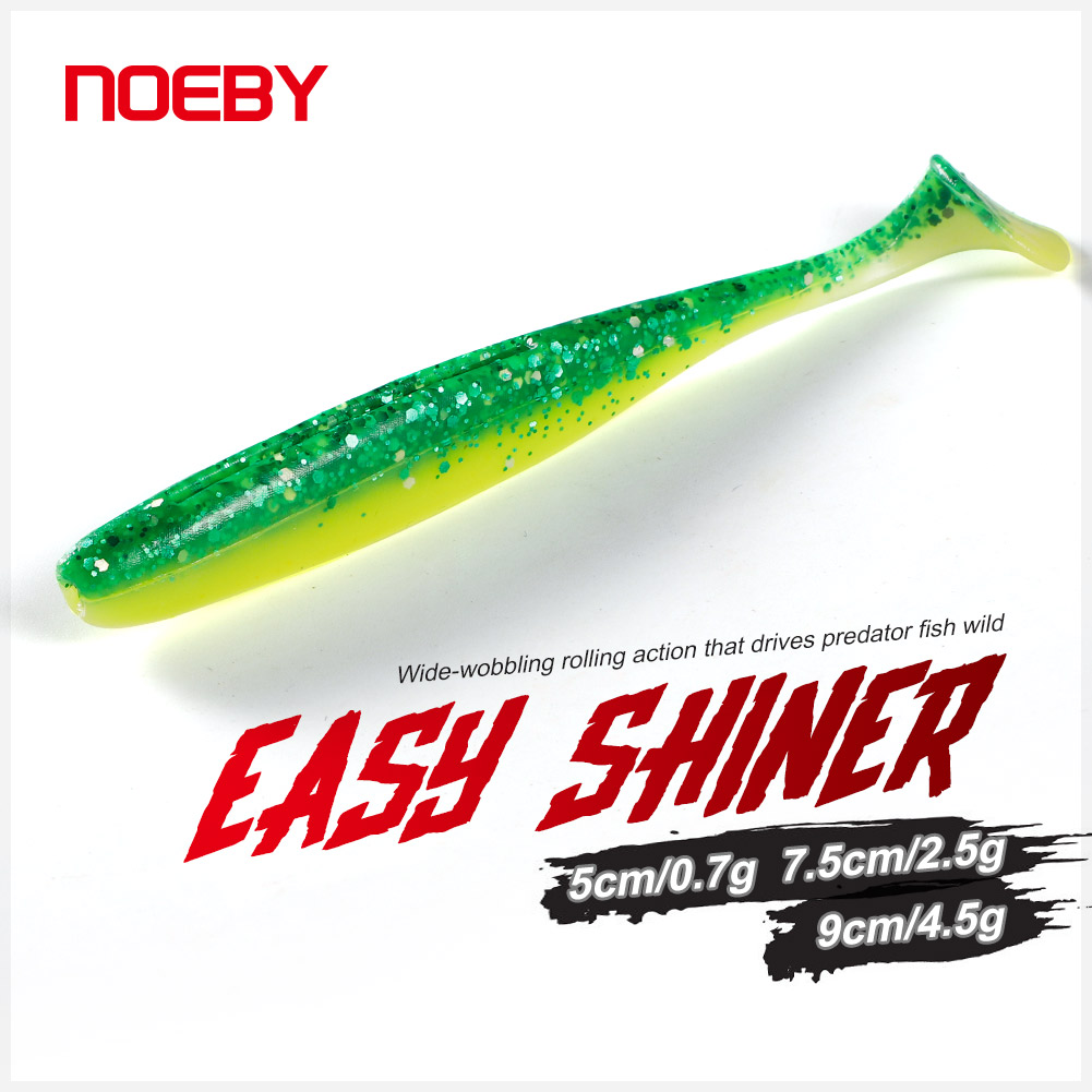 Noeby Easy Shiner Silicone Sha - Fishing Lure Soft Plastic 리뷰 및 가격