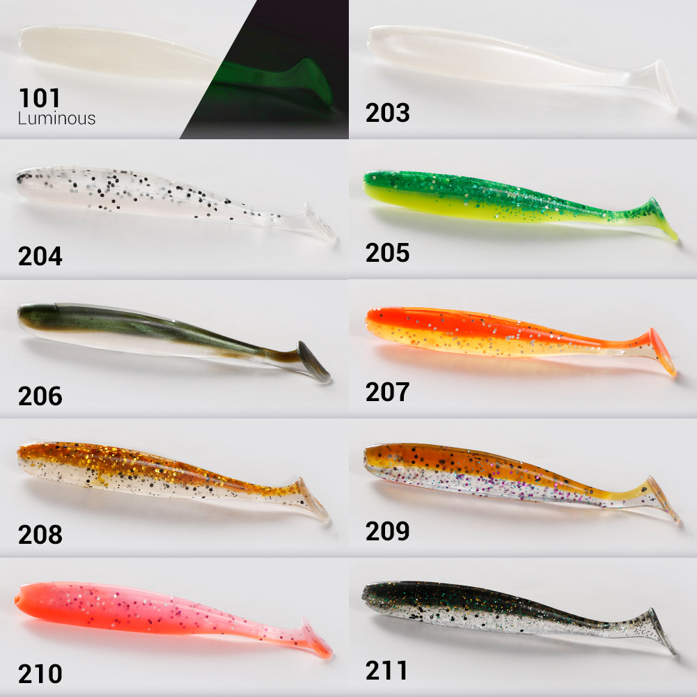 Noeby Easy Shiner Silicone Sha - Fishing Lure Soft Plastic 리뷰 및 가격