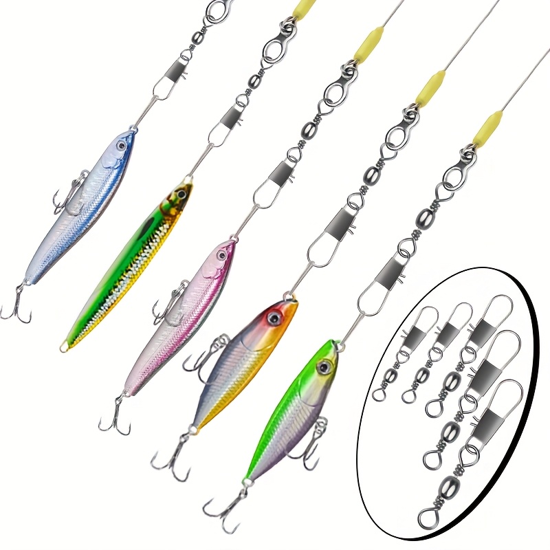 50Pc/box Stainless Steel Swive - Fishing Lure Box 리뷰 및 가격