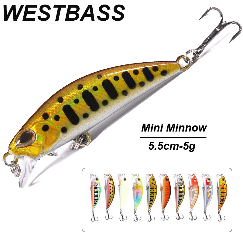 WESTBASS 1PX Micro Minnow Lure - Fishing Lure Popper 리뷰 및 가격