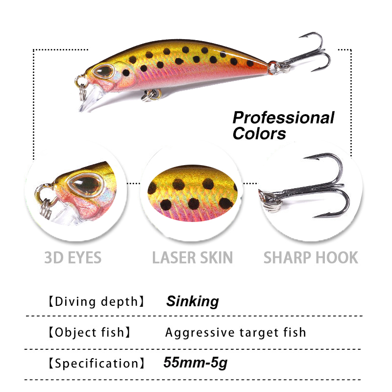 WESTBASS 1PX Micro Minnow Lure - Fishing Lure Popper 리뷰 및 가격
