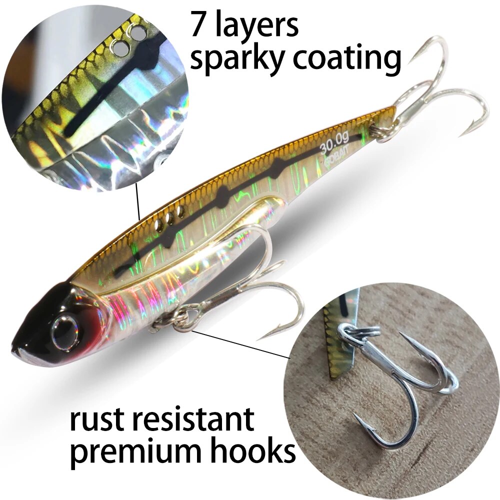GOBAIT VIB Fishing Lure 20g 25 - Fishing Lure Blade Bait 리뷰 및 가격