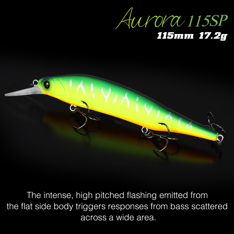 TSURINOYA 115mm 17.2g Suspendi - Fishing Lure Jerkbait 리뷰 및 가격
