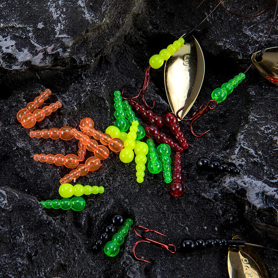 50PCS Stacked Fishing Beads Tr - Fishing Lure Spinner 리뷰 및 가격