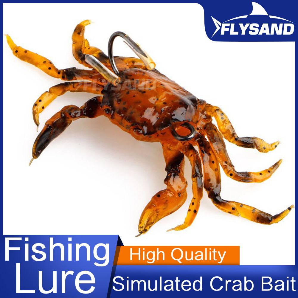 FLYSAND Bionic Crab Silicone S - Fishing Lure Soft Plastic 리뷰 및 가격