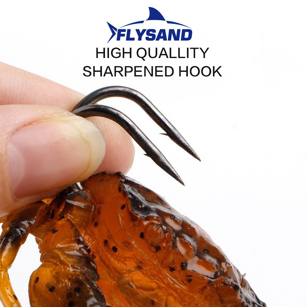 FLYSAND Bionic Crab Silicone S - Fishing Lure Soft Plastic 리뷰 및 가격