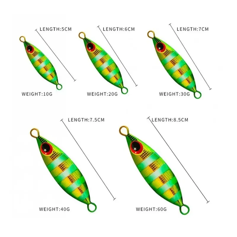 Inchiku Metal Jig Spoon Lure 6 - Fishing Lure Buzzbait 리뷰 및 가격