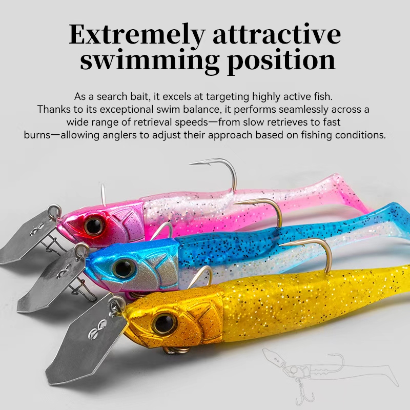 TSURINOYA FLUTTER 110mm 32g Lo - Fishing Lure Blade Bait 리뷰 및 가격