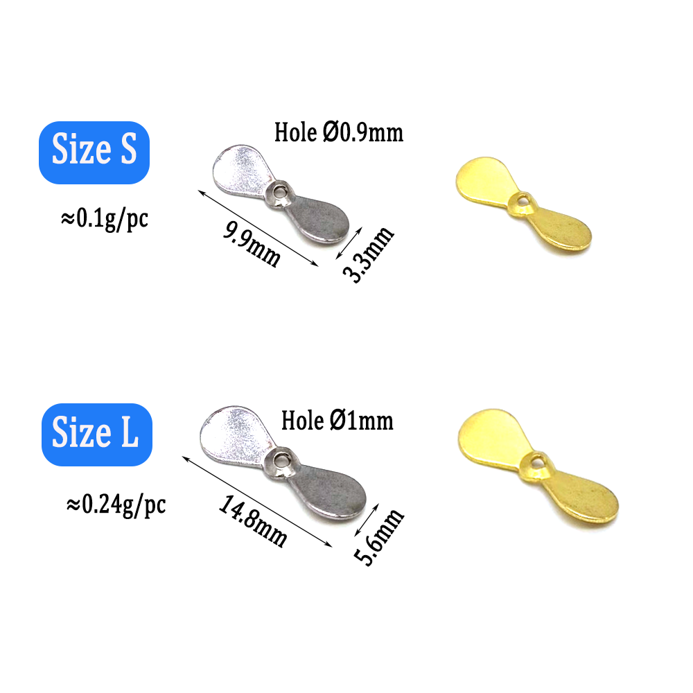 Wifreo 40pcs Turbo Propeller S - Fishing Lure Blade Bait 리뷰 및 가격