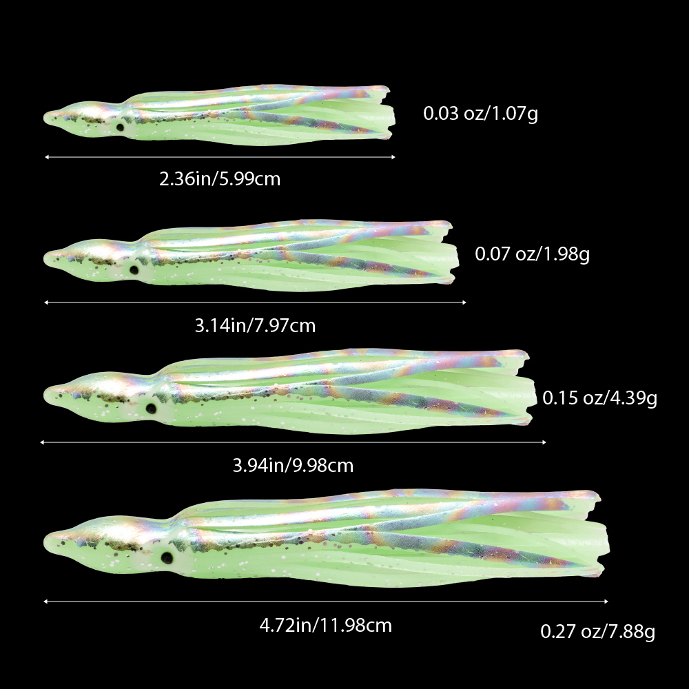 10 pcs soft light octopus squi - Fishing Lure Buzzbait 리뷰 및 가격