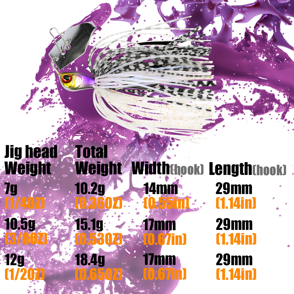 B&U Fishing Lure Chatter Bait  - Fishing Lure Blade Bait 리뷰 및 가격