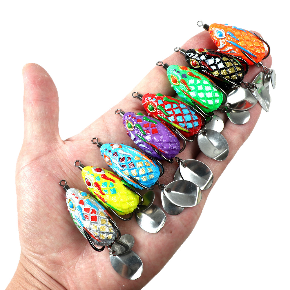 4cm/5.8g 1pc/8pcs Thai Style T - Fishing Lure Blade Bait 리뷰 및 가격