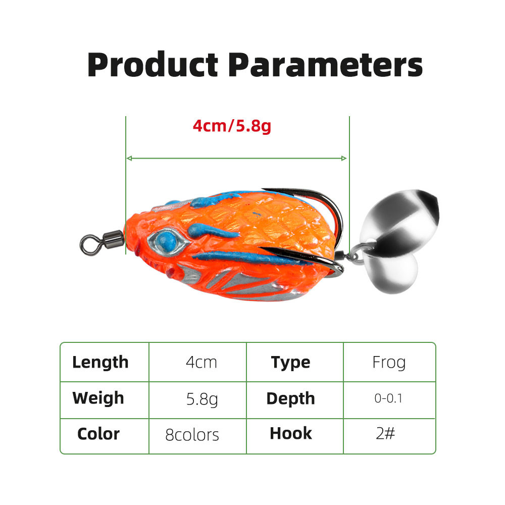 4cm/5.8g 1pc/8pcs Thai Style T - Fishing Lure Blade Bait 리뷰 및 가격
