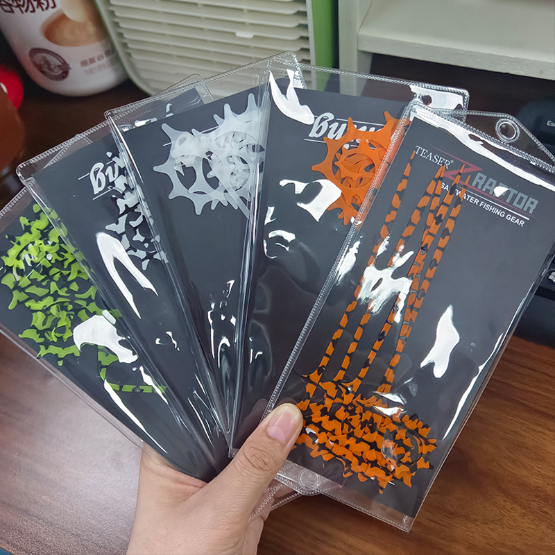 TEASER 5pcs SKIRT-18 145mm Sil - Fishing Lure Jig 리뷰 및 가격