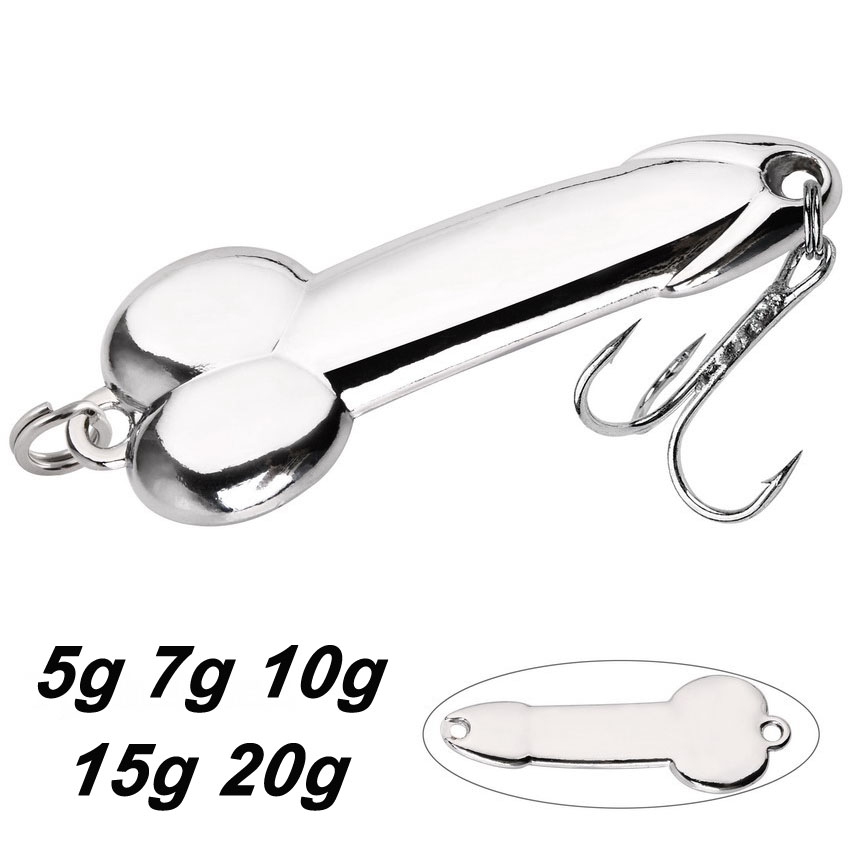 Metal Spoon Penis Shape Fishin - Fishing Lure Spinnerbait 리뷰 및 가격