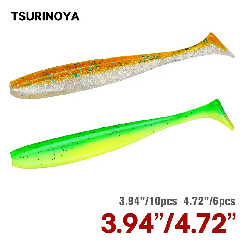 TSURINOYA NEW SIZE 100mm 120mm - Fishing Lure Soft Plastic 리뷰 및 가격