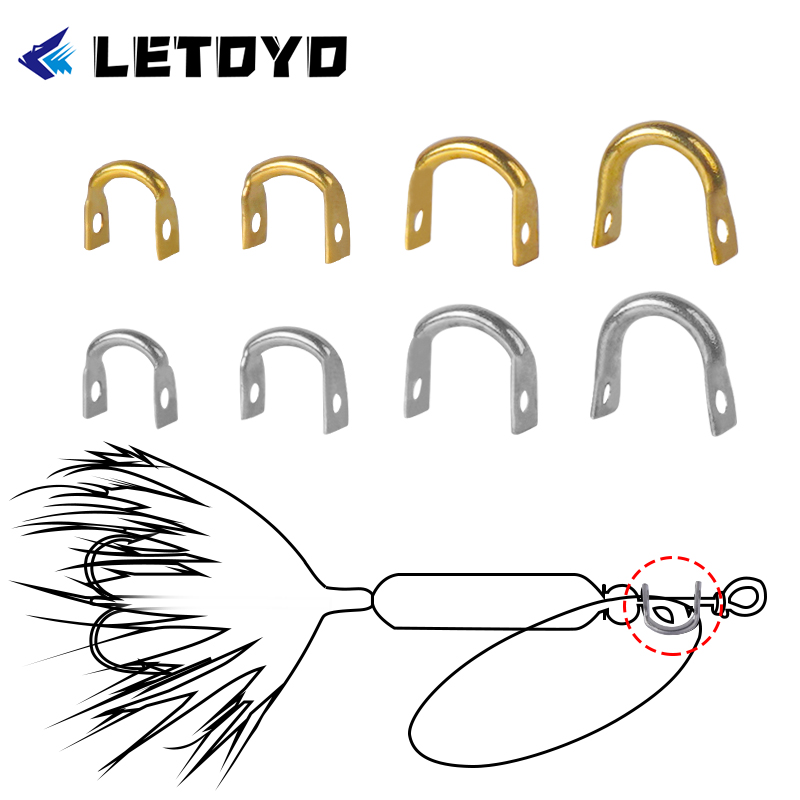 LETOYO 100pcs Folded Clevises  - Fishing Lure Making Kit 리뷰 및 가격