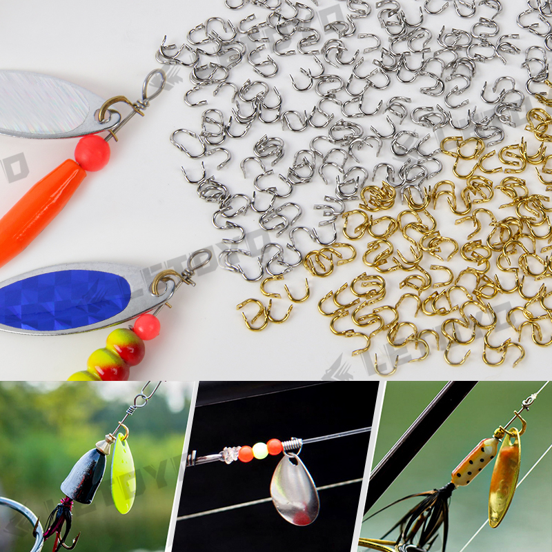 LETOYO 100pcs Folded Clevises  - Fishing Lure Making Kit 리뷰 및 가격