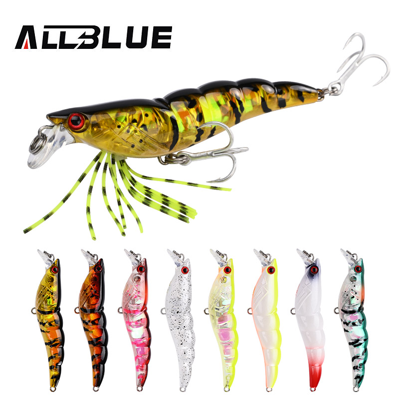 ALLBLUE 3D Flash Shrimp 70mm 7 - Fishing Lure Buzzbait 리뷰 및 가격