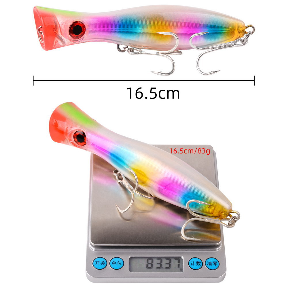 1pc 43g/83g Big Popper Floatin - Fishing Lure Popper 리뷰 및 가격
