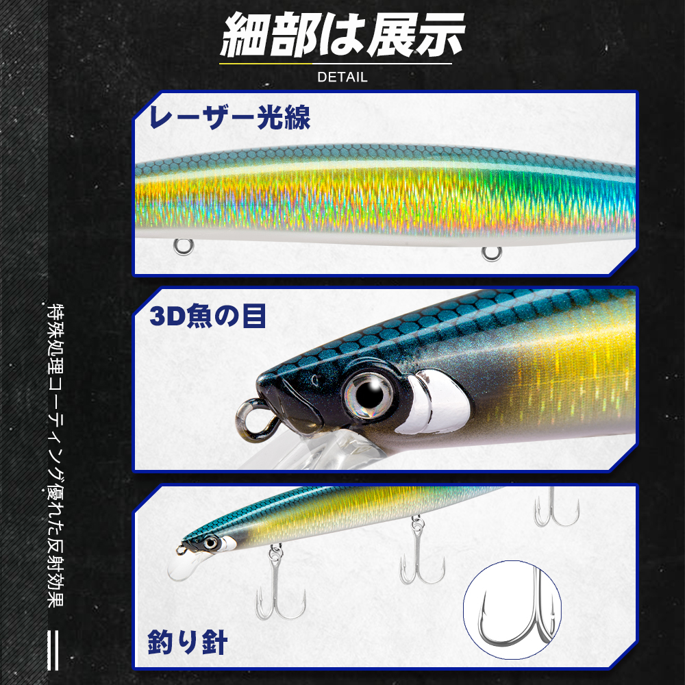 D1 Sea Fishing Lures 163mm 32g - Fishing Lure Topwater 리뷰 및 가격
