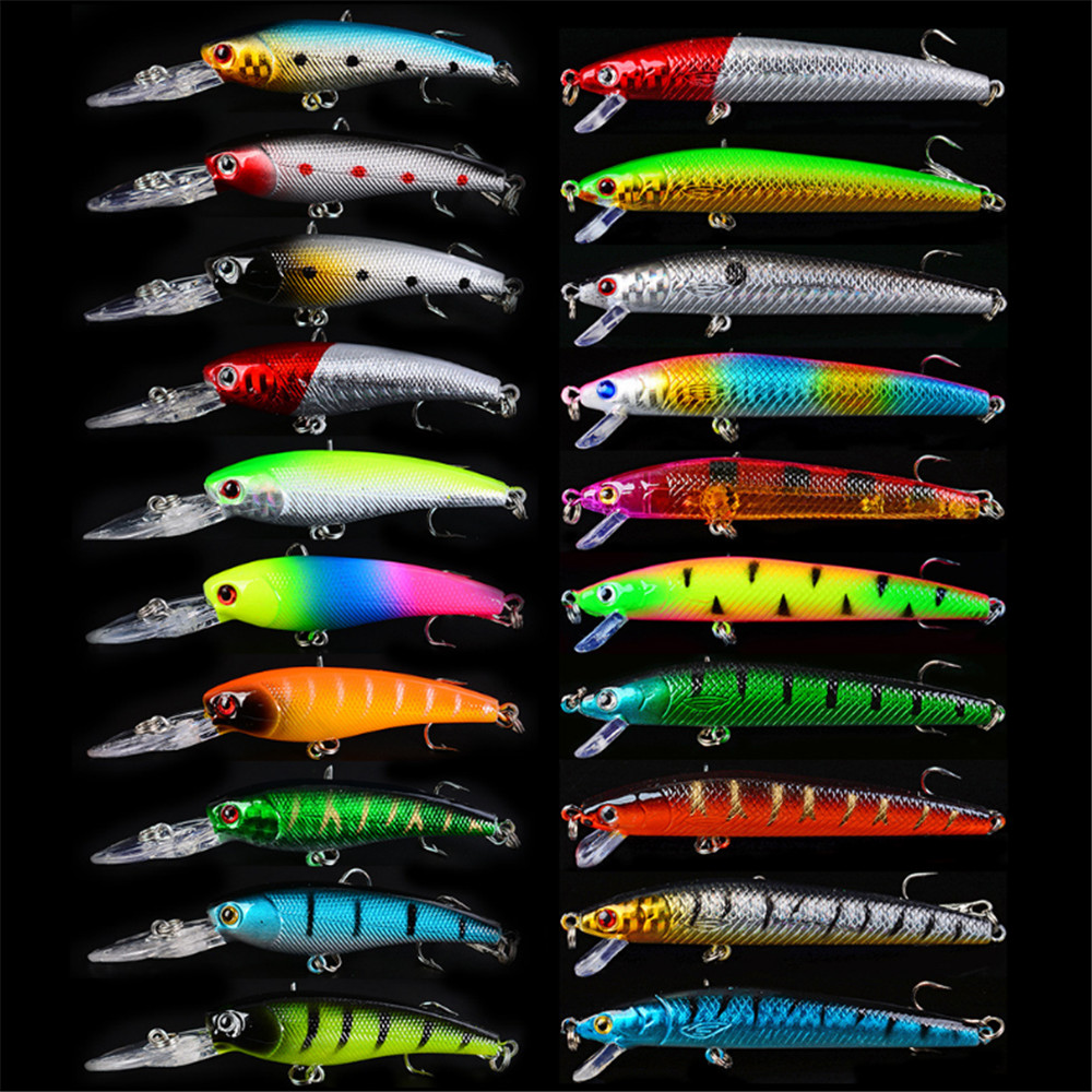 20pcs/lot Minnow Fishing Lures - Fishing Lure Crankbait 리뷰 및 가격