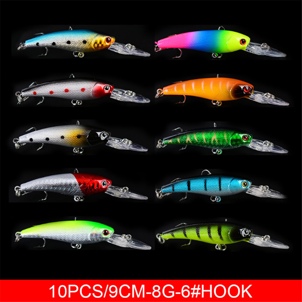 20pcs/lot Minnow Fishing Lures - Fishing Lure Crankbait 리뷰 및 가격