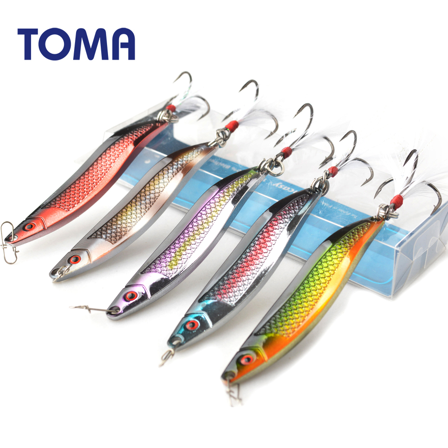 TOMA Metal Zinc Spoon Fishing  - Fishing Lure Crankbait 리뷰 및 가격