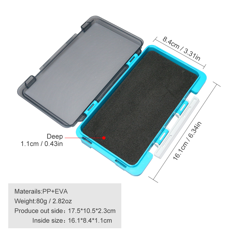New Plastic Fishing Box Portab - Fishing Lure Spoon 리뷰 및 가격