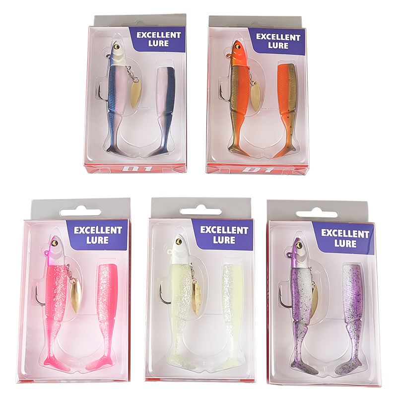 1Pcs Soft Swimbait Fishing Lur - Fishing Lure Blade Bait 리뷰 및 가격