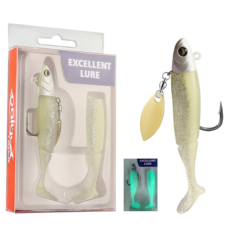 1Pcs Soft Swimbait Fishing Lur - Fishing Lure Blade Bait 리뷰 및 가격