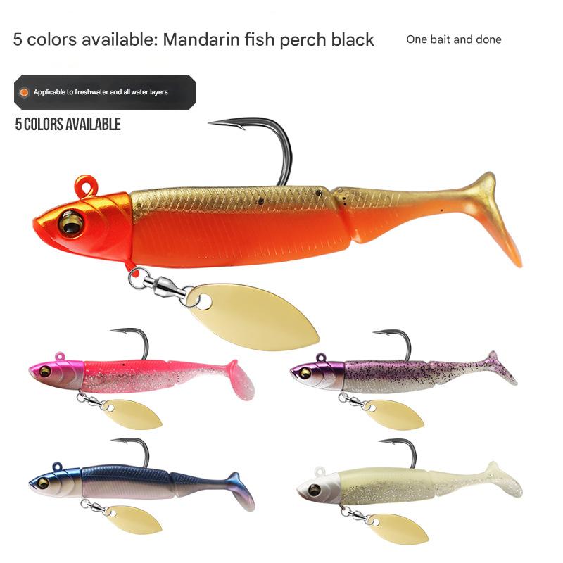 1Pcs Soft Swimbait Fishing Lur - Fishing Lure Blade Bait 리뷰 및 가격