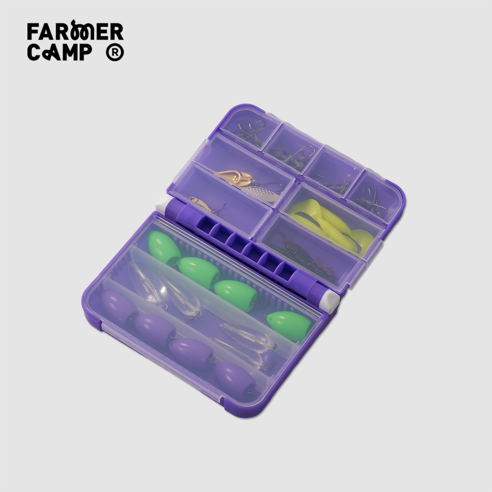 Portable Double Layer Fishing  - Fishing Lure Spoon 리뷰 및 가격