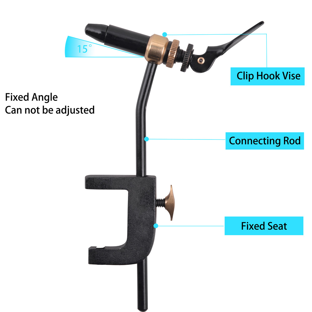 Rotary Fly Tying Vise Tool Saf - Fishing Lure Jig 리뷰 및 가격