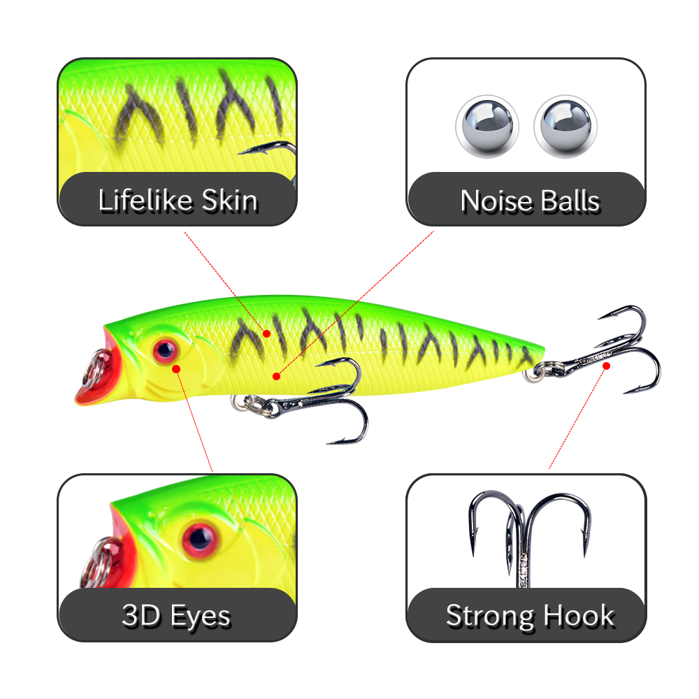 1pcs Fishing Lures High Qualit - Fishing Lure Popper 리뷰 및 가격