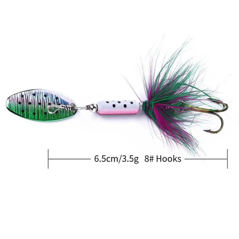 Metal VIB Lures 1PCS 3.5g Feat - Fishing Lure Spoon 리뷰 및 가격