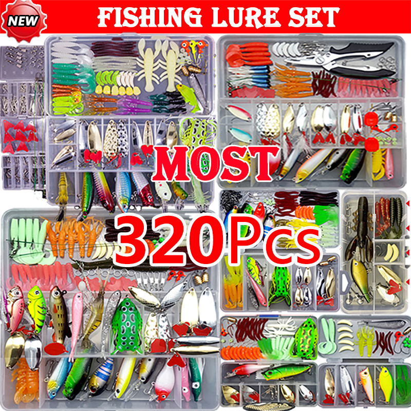 Fishing Lure Kit Soft and Hard - Fishing Lure Crankbait 리뷰 및 가격